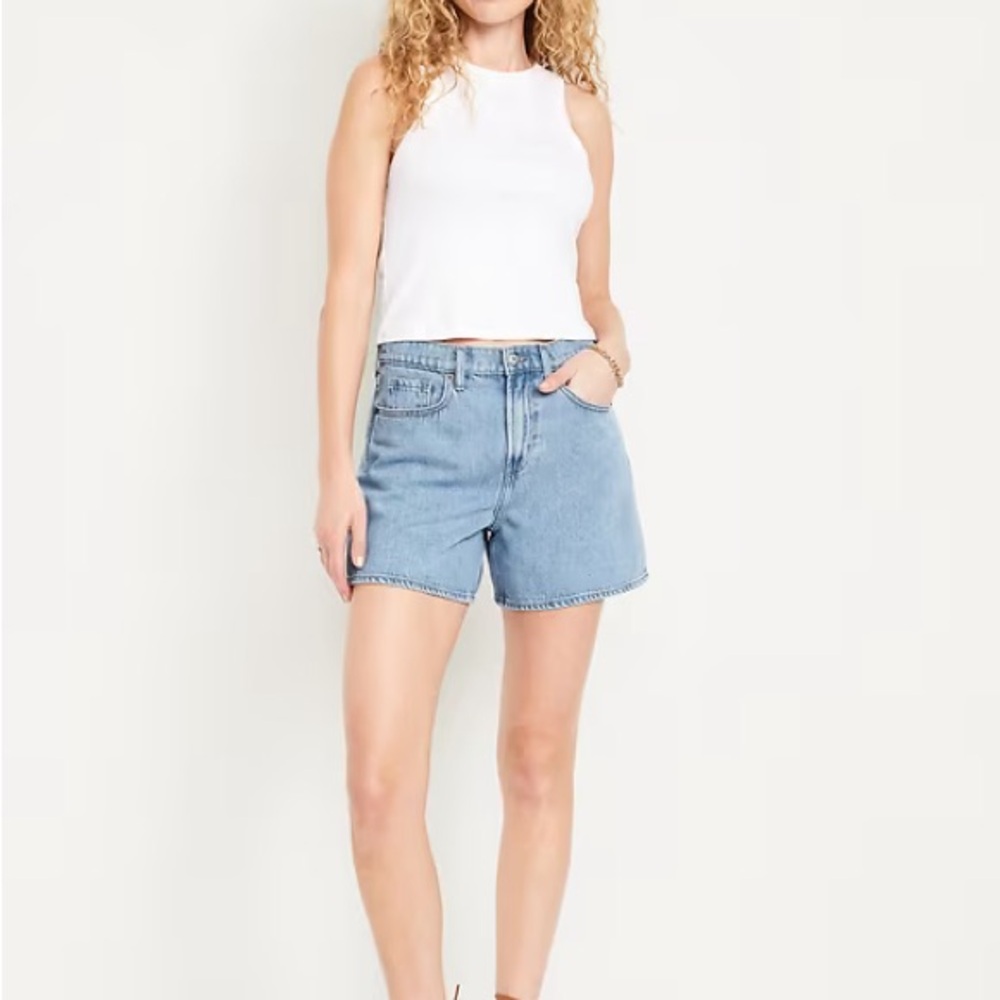 Brand new with tags! Old Navy Light Blue - Baggy Jean Shorts